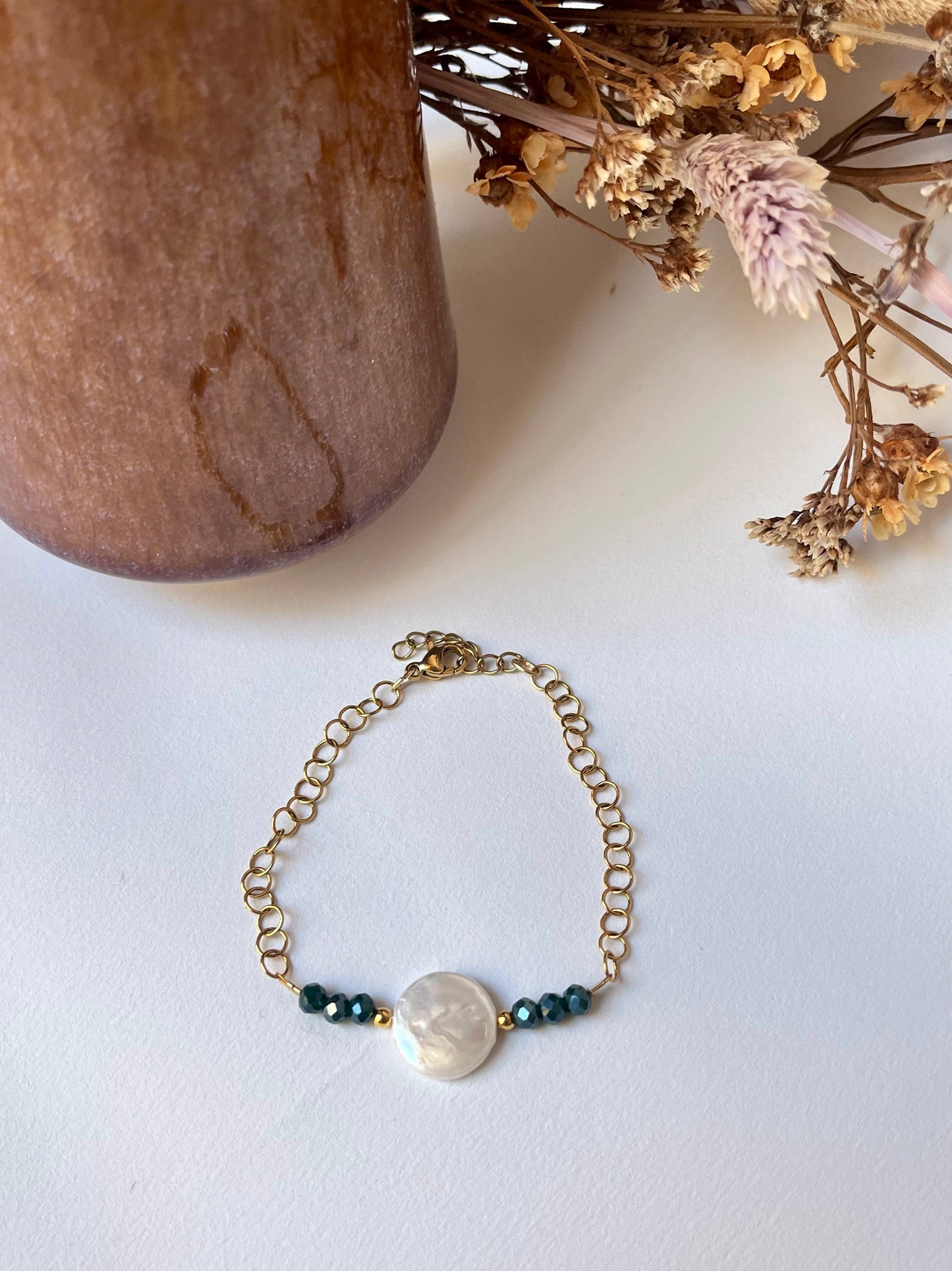 Bracelet Lune bleu
