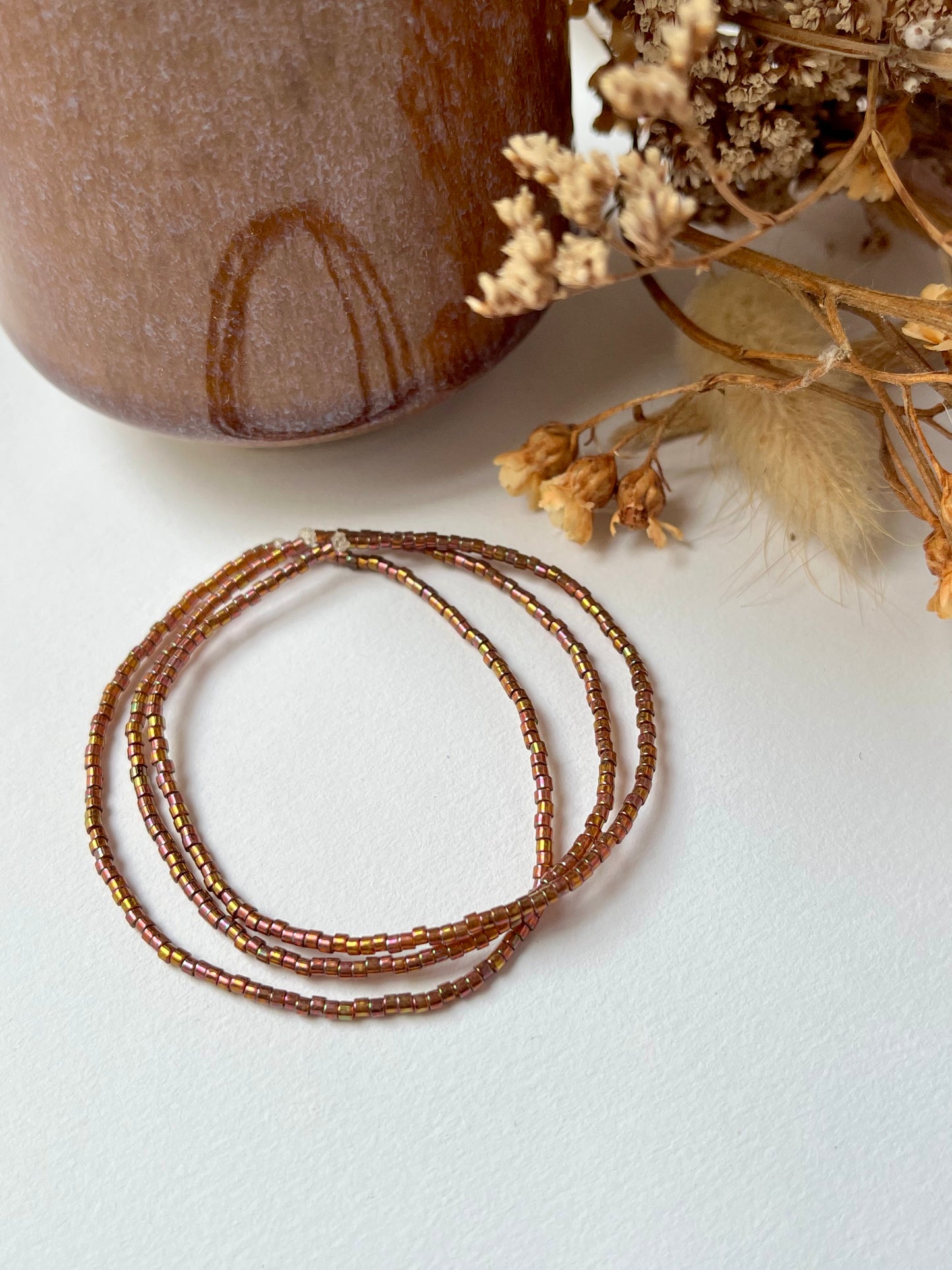 Bracelet Miyuki marron