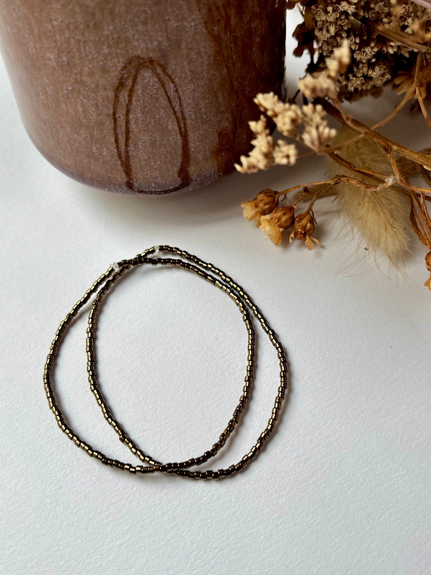 Bracelet Miyuki marron