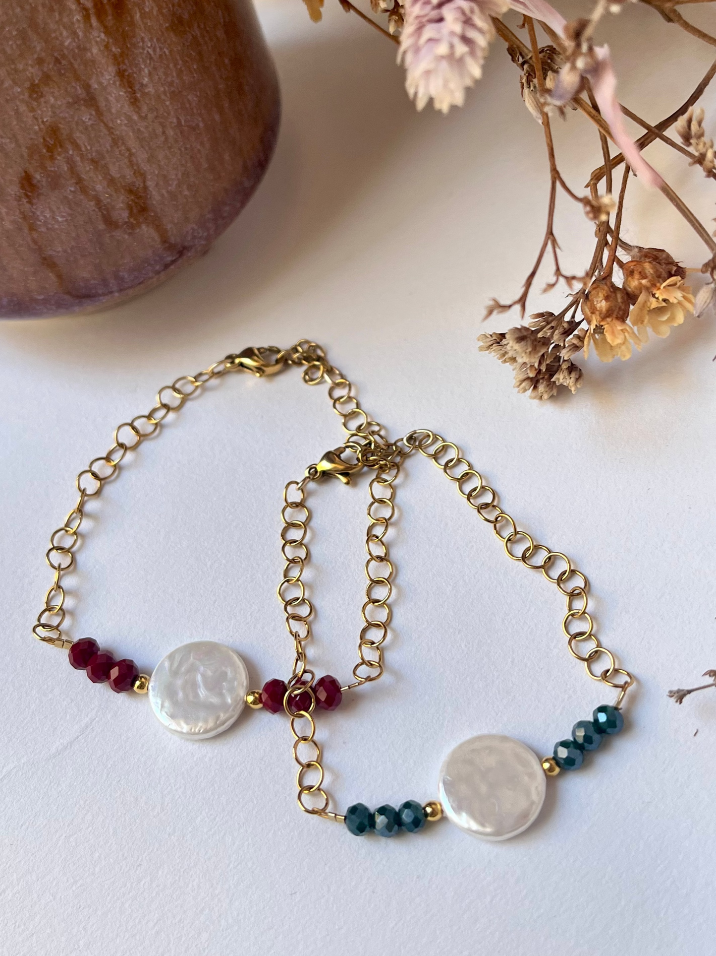 Bracelet Lune bleu