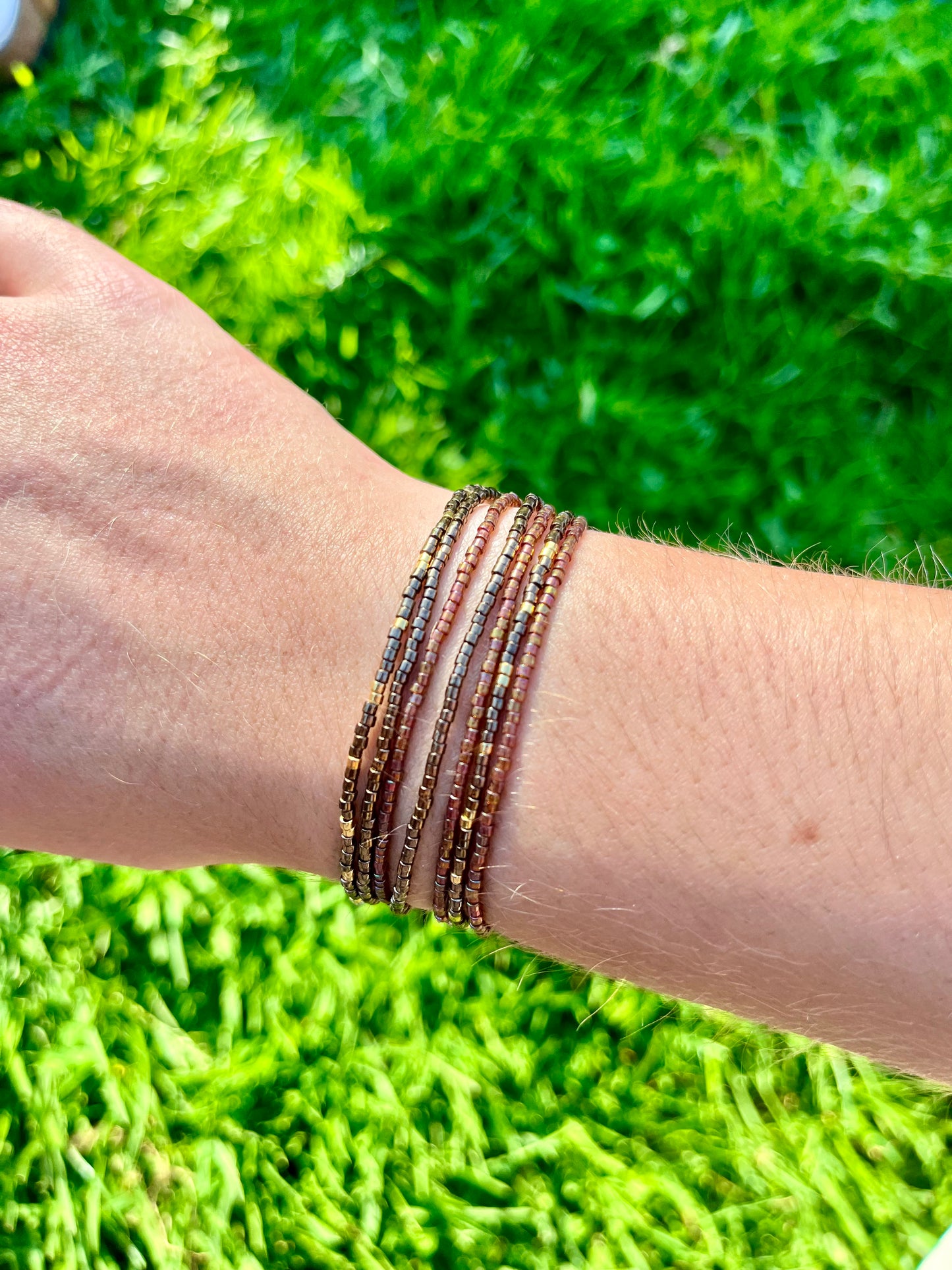 Bracelet Miyuki marron