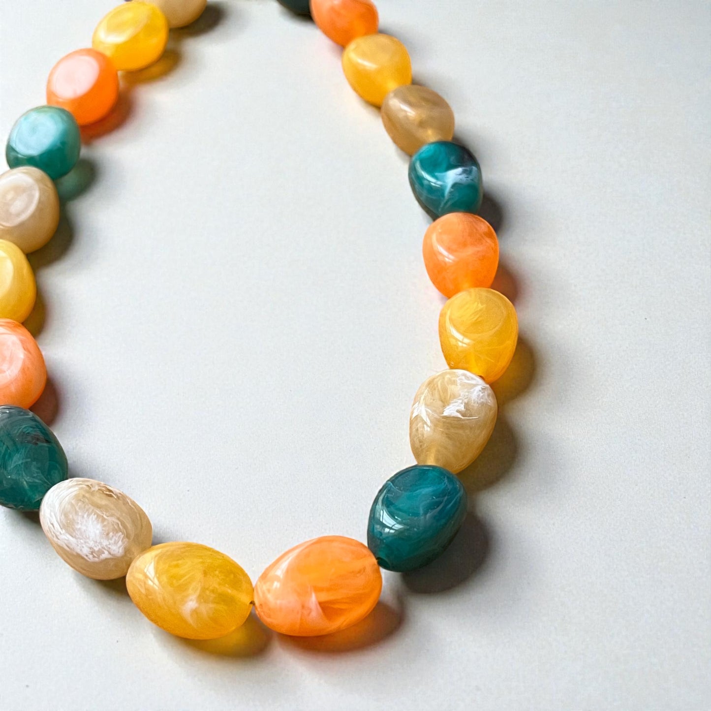 Collier Pepita orange