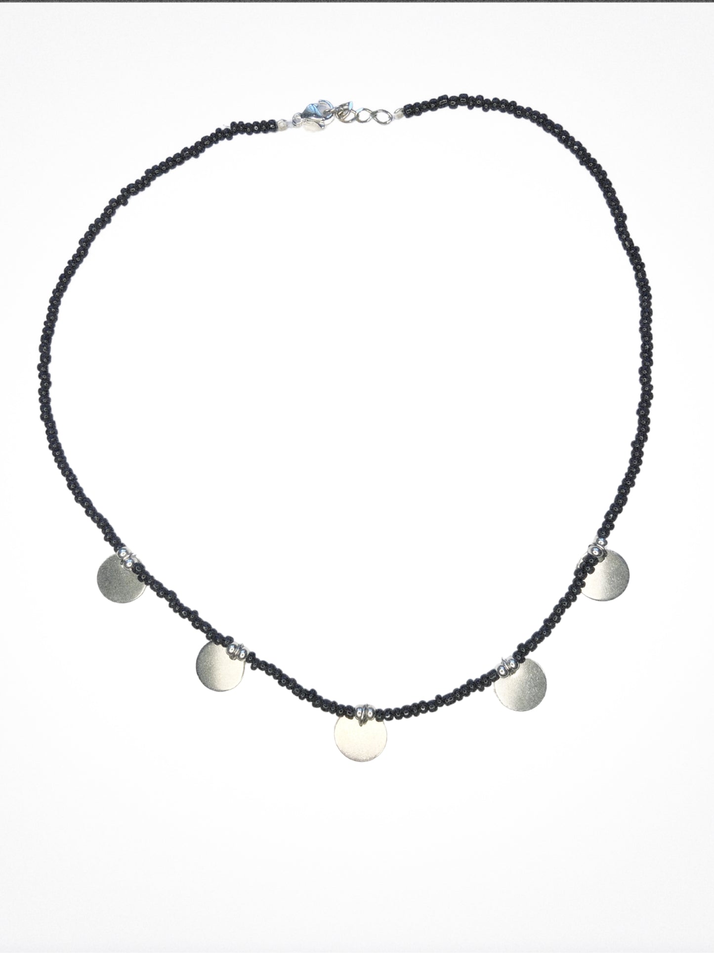 Collier argenté NEW YORK