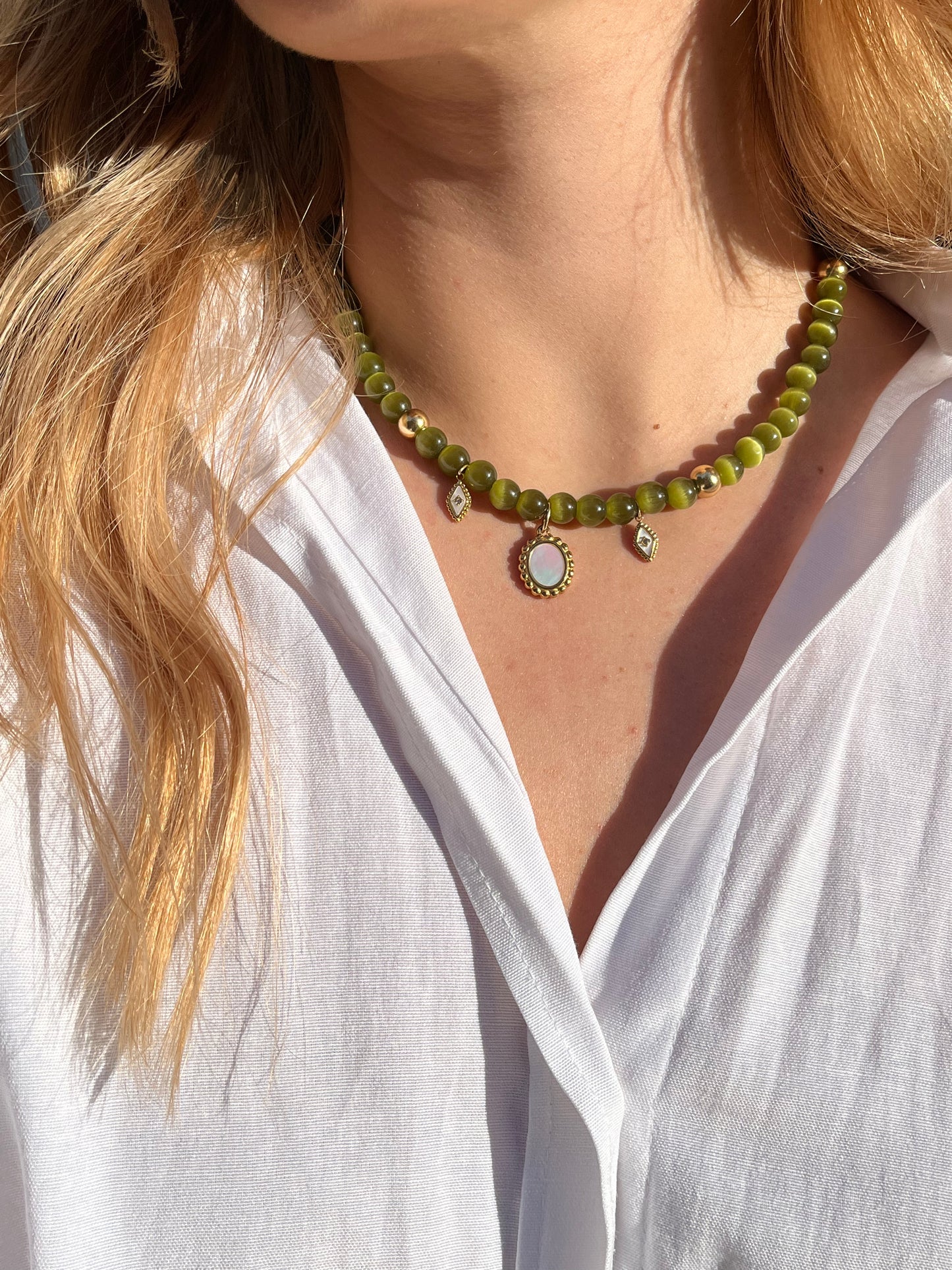 Collier Olive